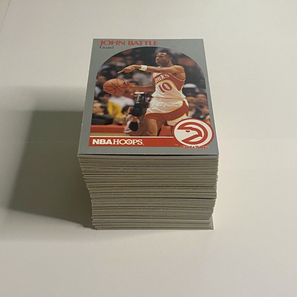 1990 NBA Hoops Basketball Cards Lot - 146 Cards Vintage